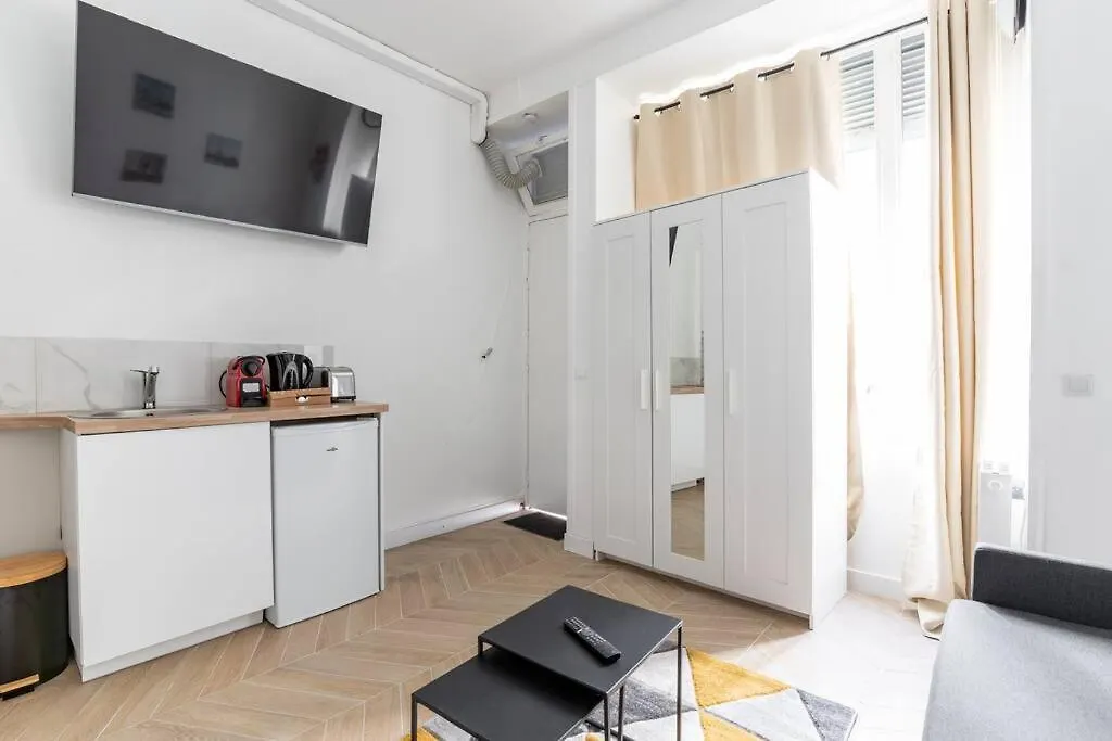 Tretaigne-Montmartre Magnifique Cosy Studio Apartamento París